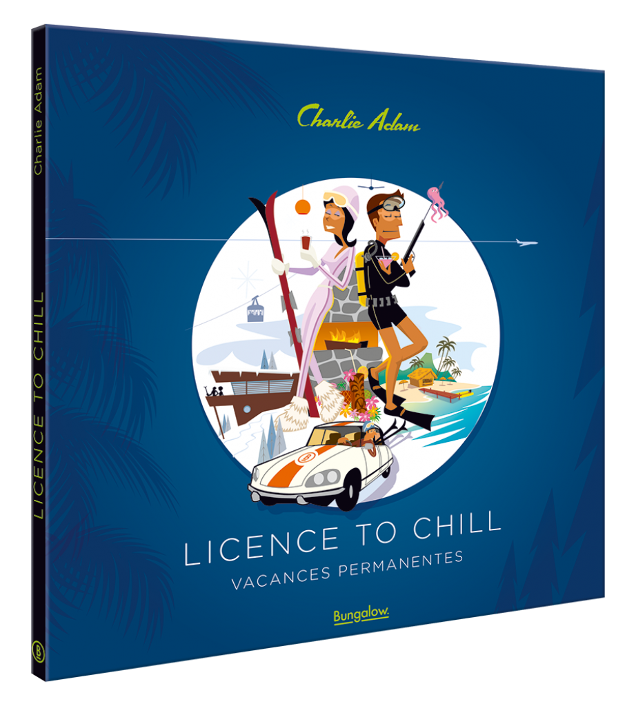 Art book.  LICENCE TO CHILL