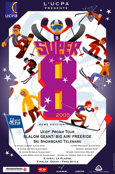 Affiche UCPA super8